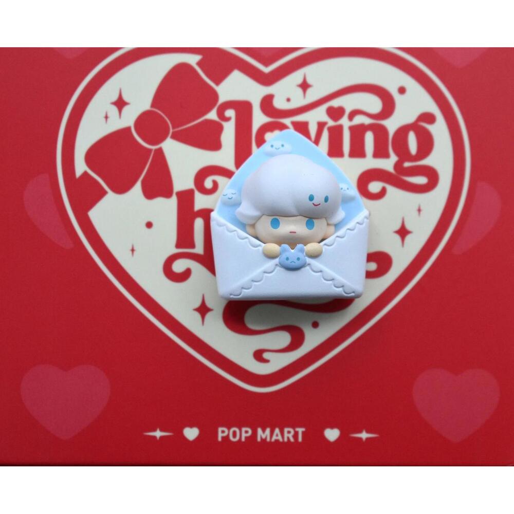 Pop Mart Pop Bean Loving Heart Dimoo Bunny Envelope for Charms (A7)